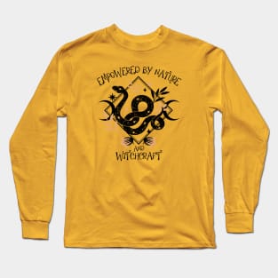 Empowered by nature good vibes witchy fashion. Long Sleeve T-Shirt